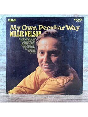 Willie Nelson My Own Peculiar Way Vinyl RCA Victor LSP-4111 Stereo Vintage 1969